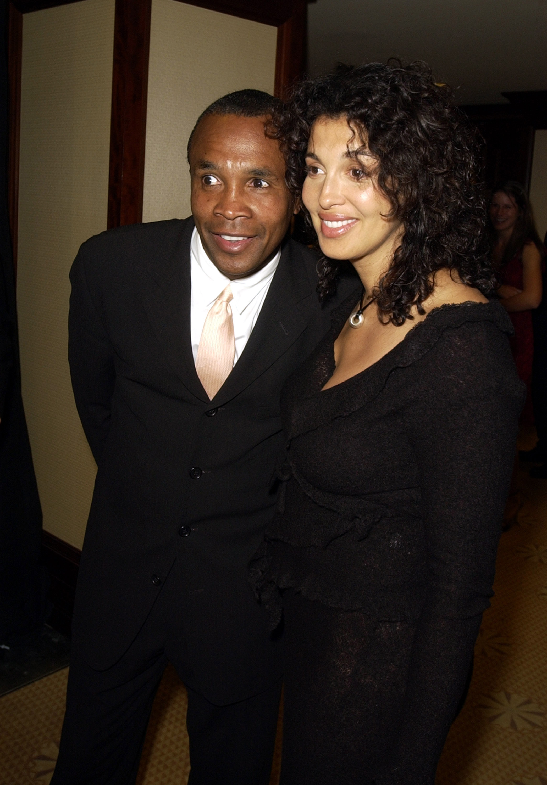 Peabo Bryson may have been heartbroken by the split, but it was ultimately for the best because he moved on to a new chapter. On this occasion, Sugar Ray Leonard and his ex-wife Juanita Leonard attended the Annual Race to Erase MS at the Century Plaza Hotel on May 9, 2003, in Century City, California | Source: Getty Images