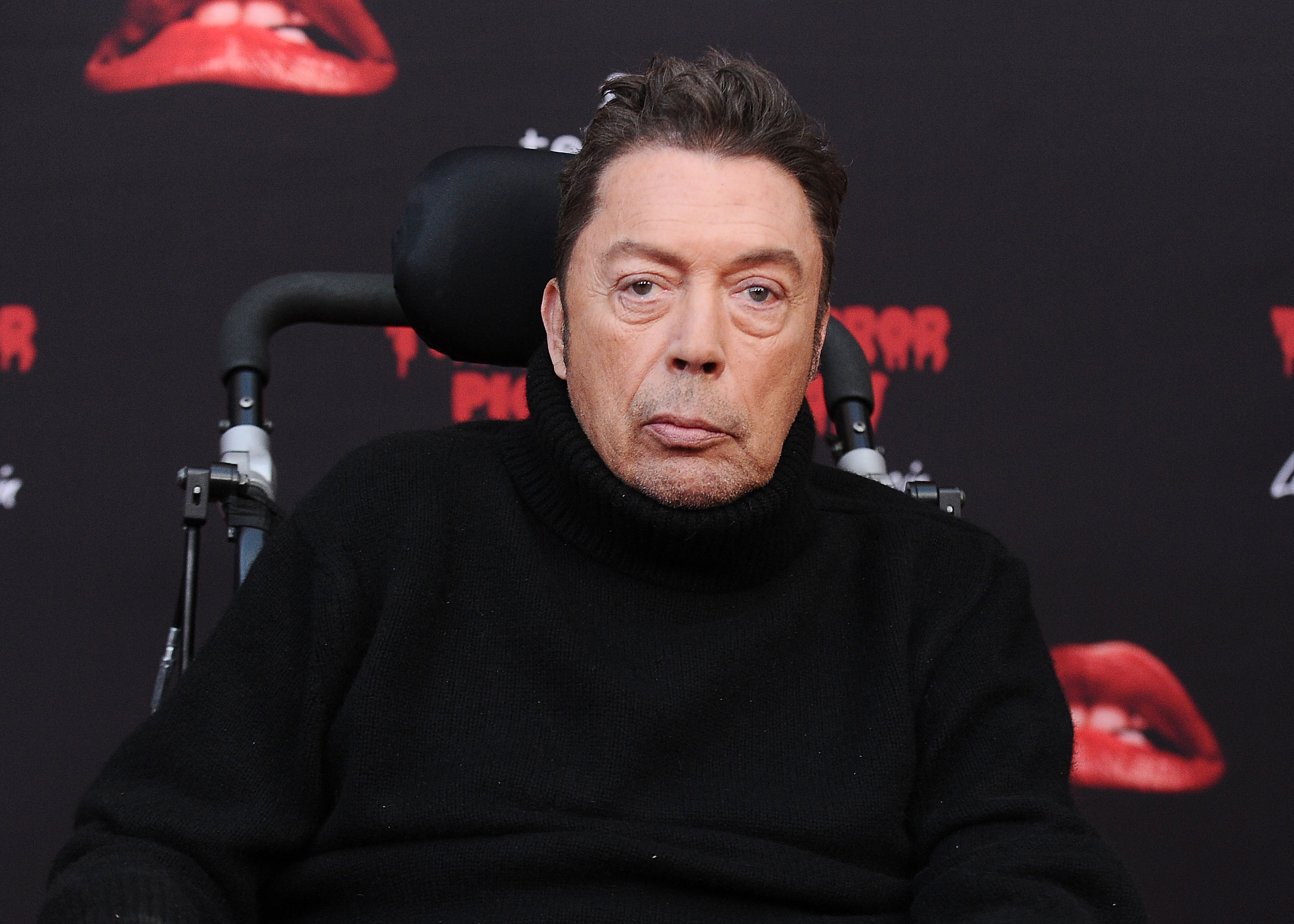 Tim Curry attends the premiere of "The Rocky Horror Picture Show: Let's Do The Time Warp Again" at The Roxy Theatre on October 13, 2016 in West Hollywood, California. | Source: Getty Images