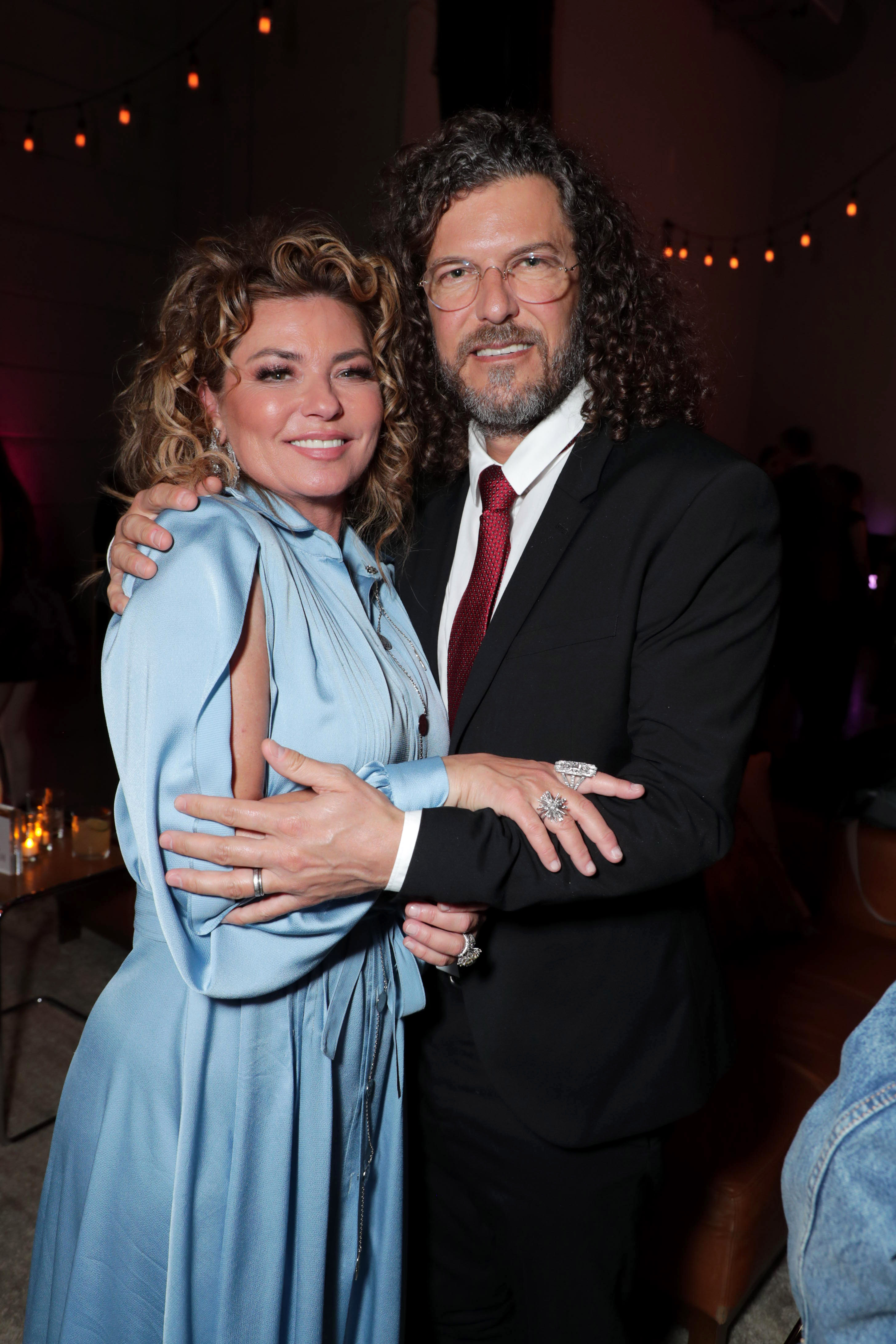 Shania Twain and Frédéric Thiébaud seen at Lionsgate's "I STILL BELIEVE" Los Angeles Special Screening on March 7 2020 in California. | Source: Getty Images