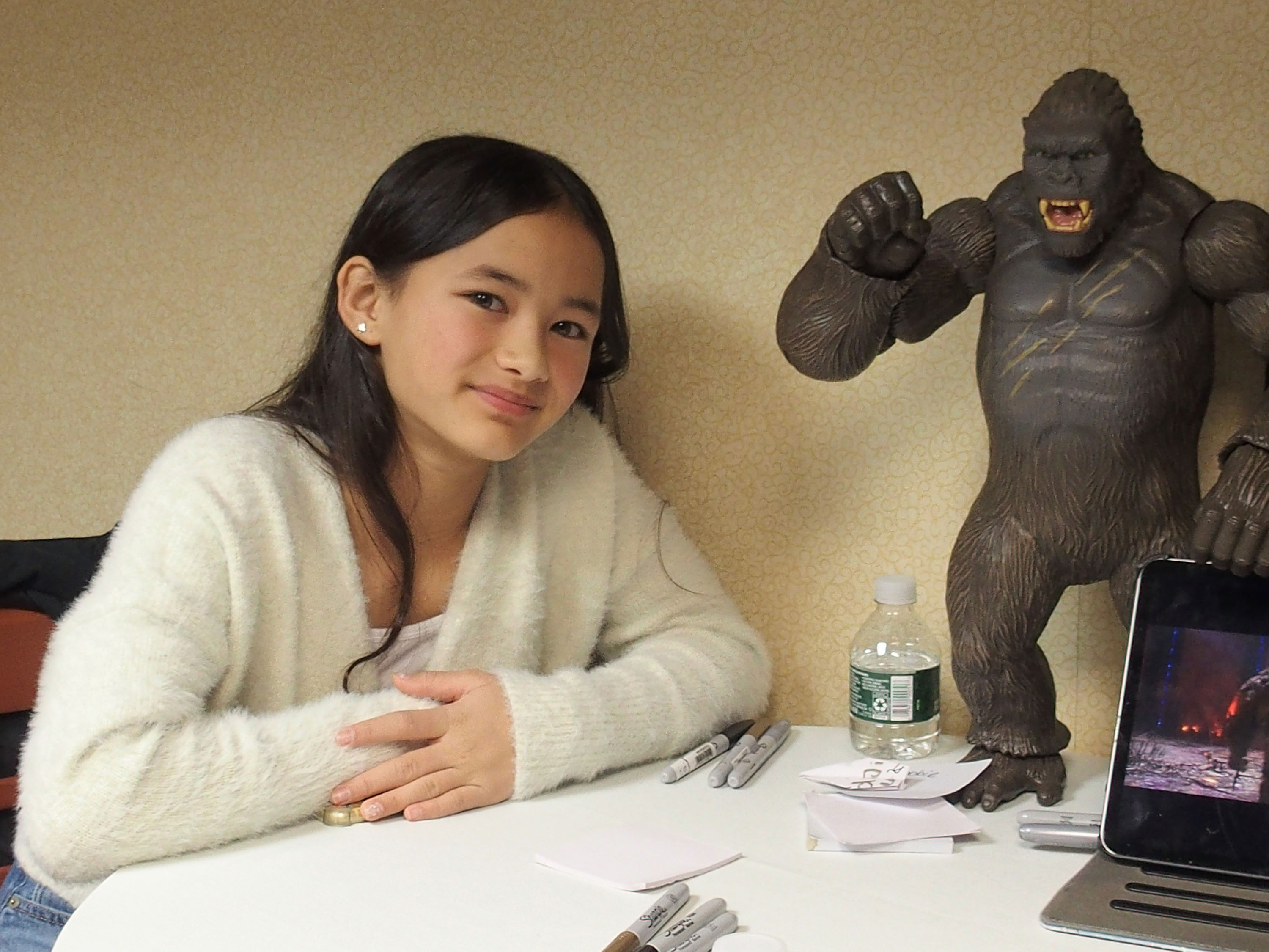 Kaylee Hottle attends the 2021 Northeast Comic Con & Collectibles Extravaganza at Boxborough Regency Hotel & Conference Center on November 26 in Boxborough City. | Source: Getty Images