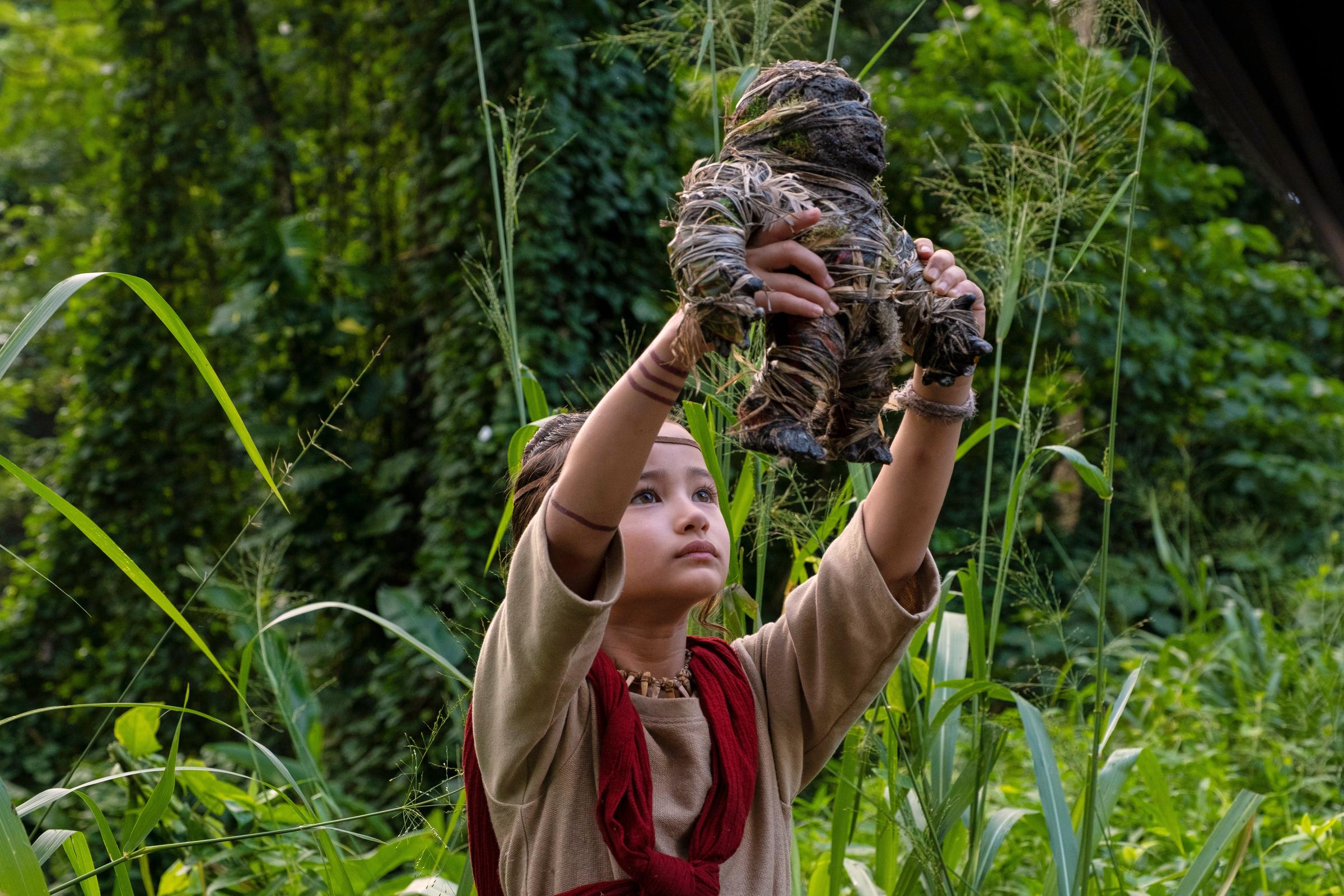 Kaylee Hottle in a scene from "Godzilla vs. Kong" (2021) | Source: Getty Images