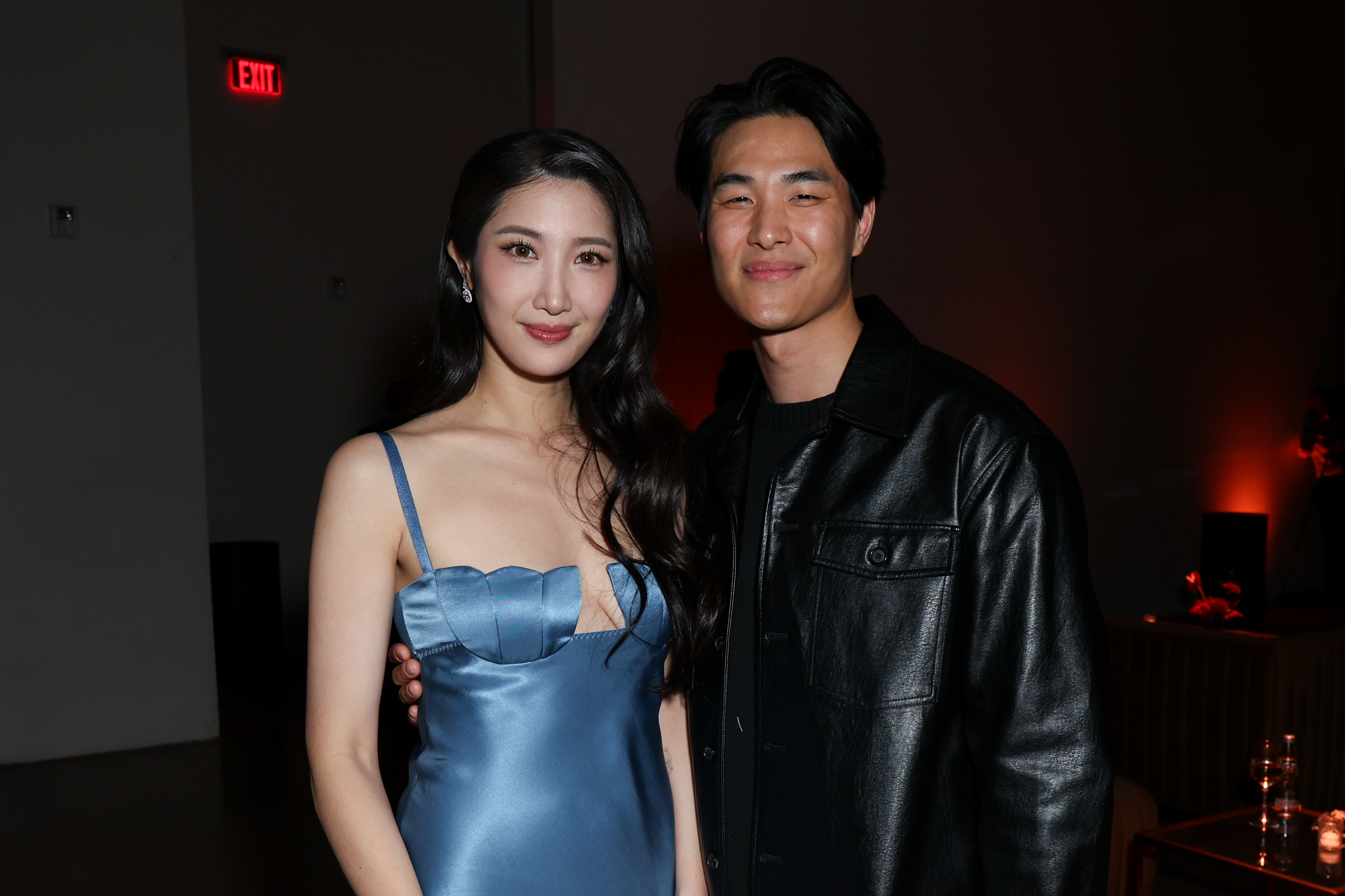 Ejae and Sam Kim at IndieWire Honors Winter Film Awards 2025 at Nya West on December 4 in Los Angeles, California. | Source: Getty Images