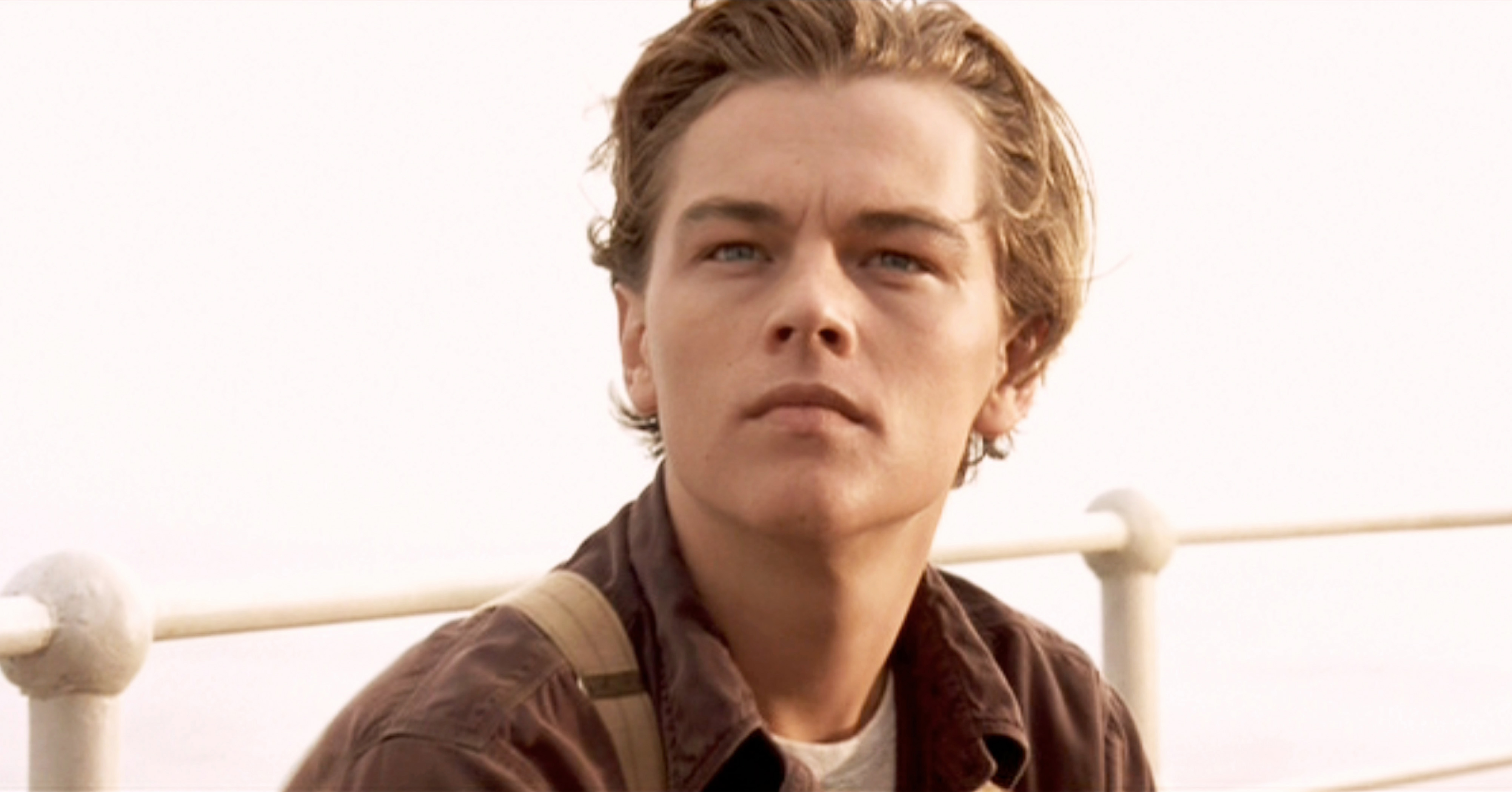 Leonardo DiCaprio jako Jack Dawson w filmie z 1997 roku,