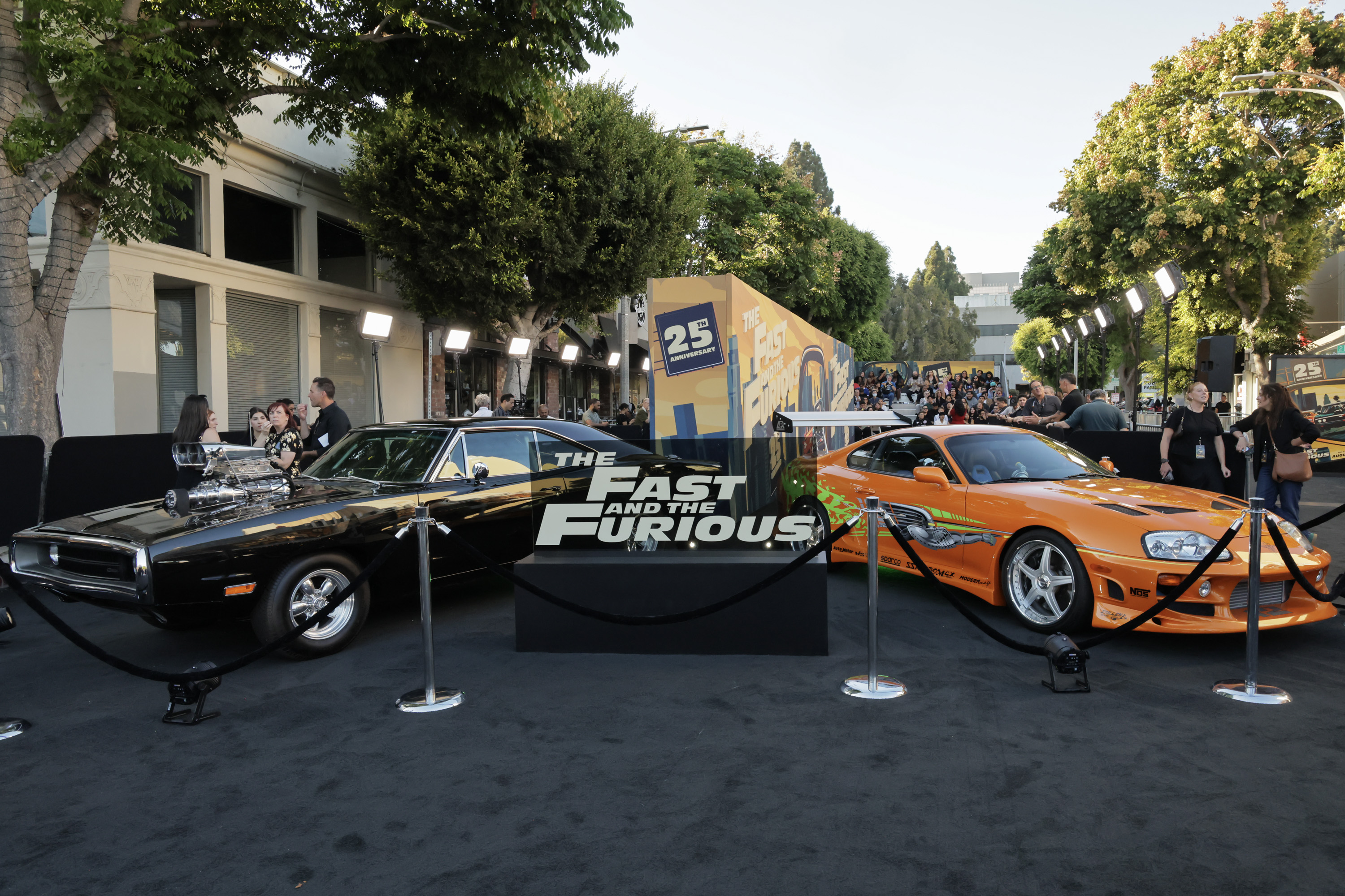 A displayfor the 25th anniversary screening of "The Fast and the Furious" at at Westwood Village Theater on August 17, 2026 in Los Angeles, California | Source: Getty Images