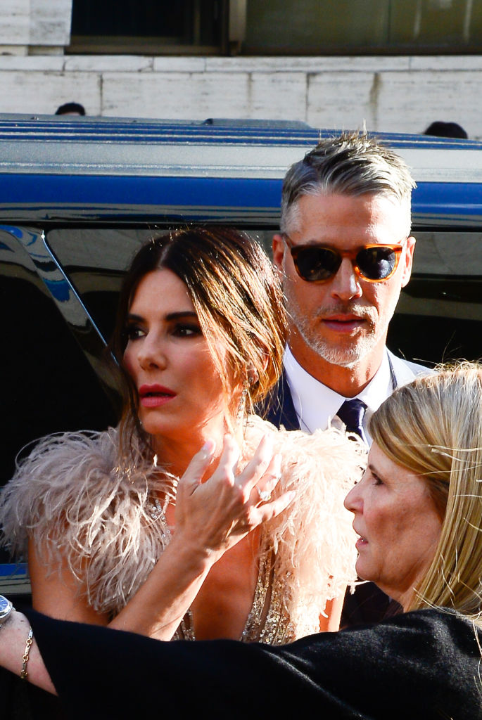 Sandra Bullock and Bryan Randall are seen in Midtown on June 5, 2018 in New York City. | Source: Getty Images