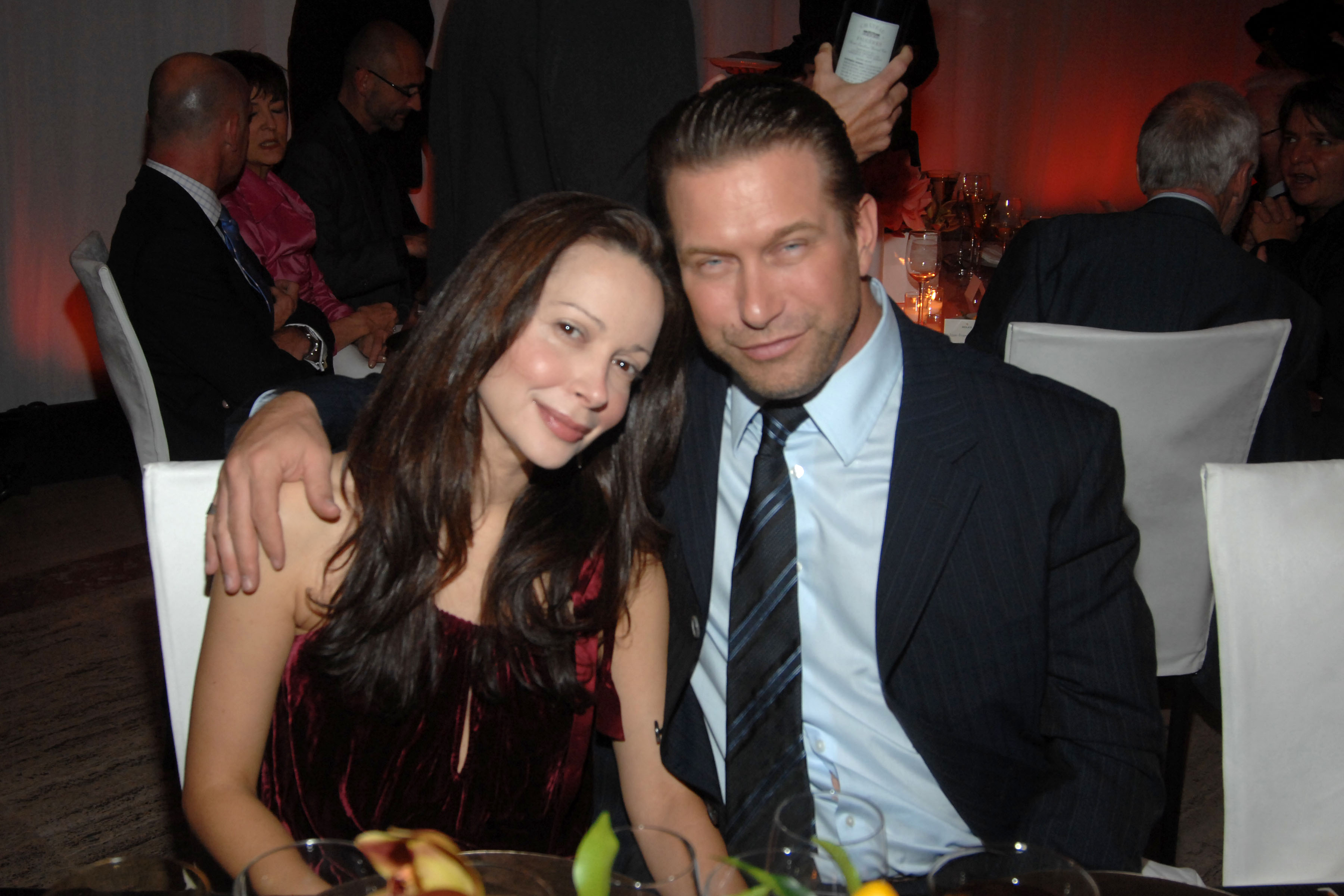 Kennya Baldwin and Stephen Baldwin attend ROLEX MENTOR and PROTEGE ARTS INITIATIVE at New York State Theatre in Lincoln Center on November 12, 2007 in New York City. | Source: Getty Images
