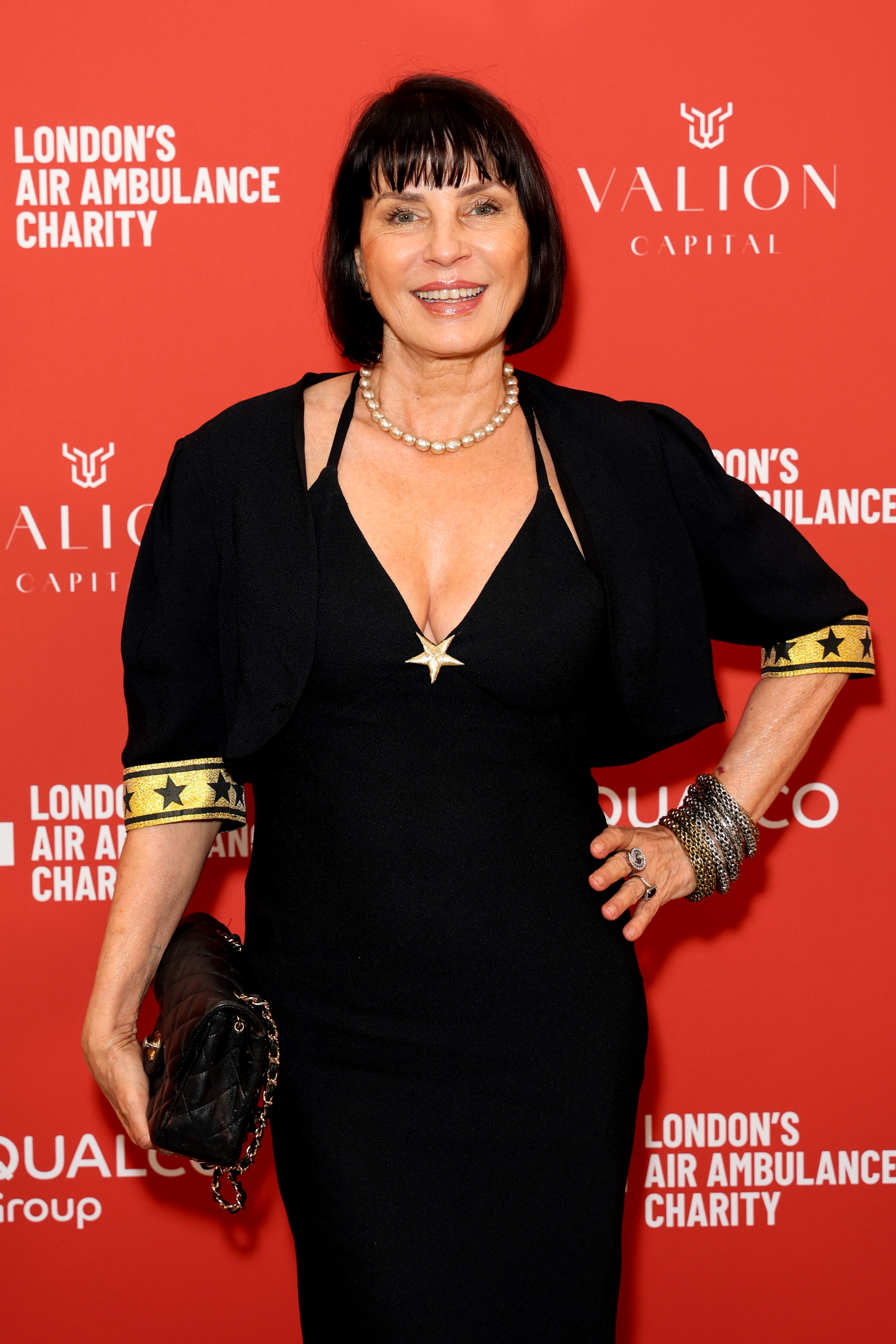 Sadie Frost attends the London's Air Ambulance Charity Black And White Gala at Raffles London on June 4, 2026 in London, England. | Source: Getty Images