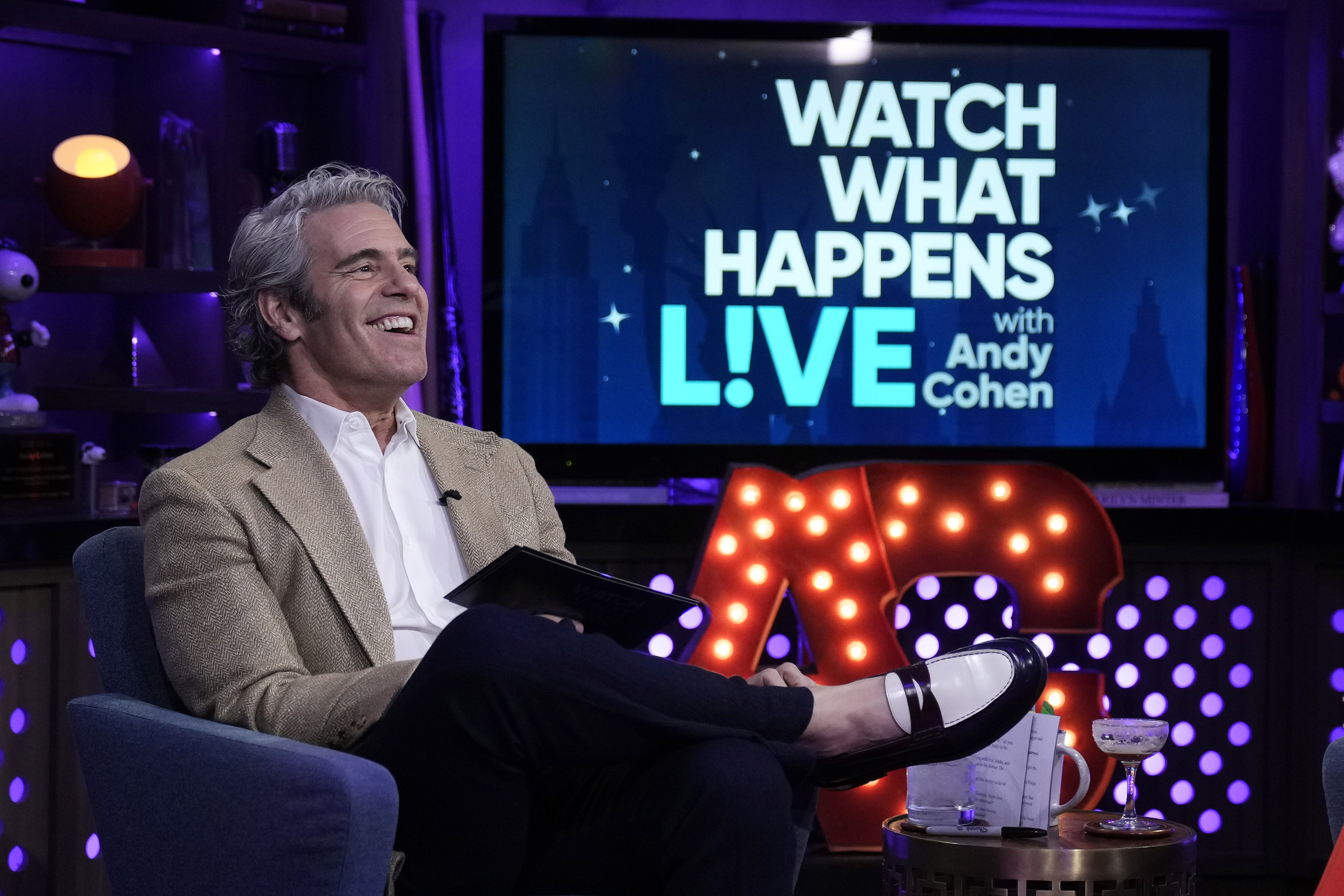 Andy Cohen durinng an episode of "Watch What Happens Live!" on June 24, 2026. | Source: Getty Images