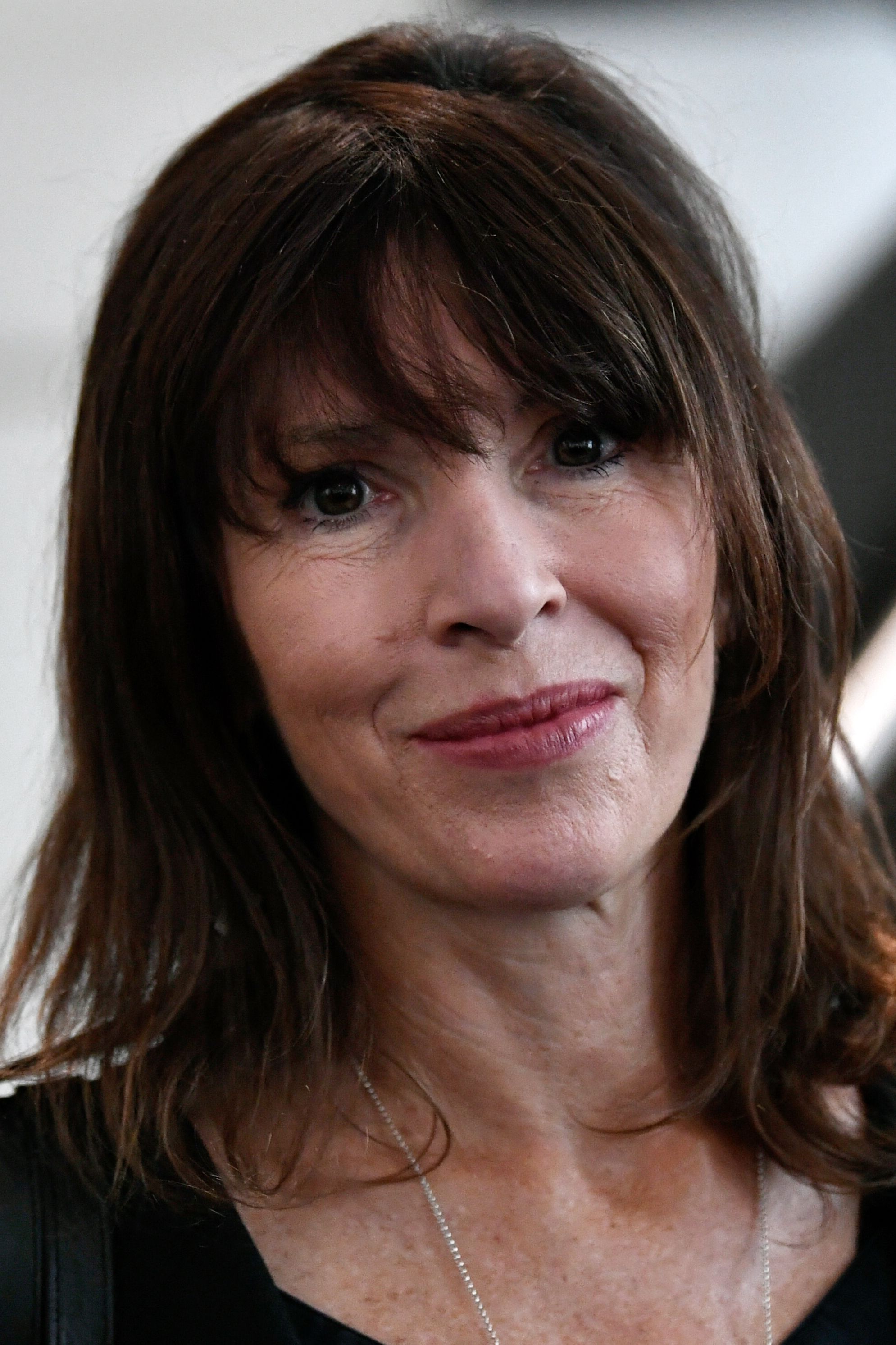 Rachel Cusk poses after she was awarded with the Prix Femina literary prize in the Foreign novel category for her novel "La Dépendance" (Dependence) on November 7, 2022 in Paris. | Source: Getty Images | Source: Getty Images
