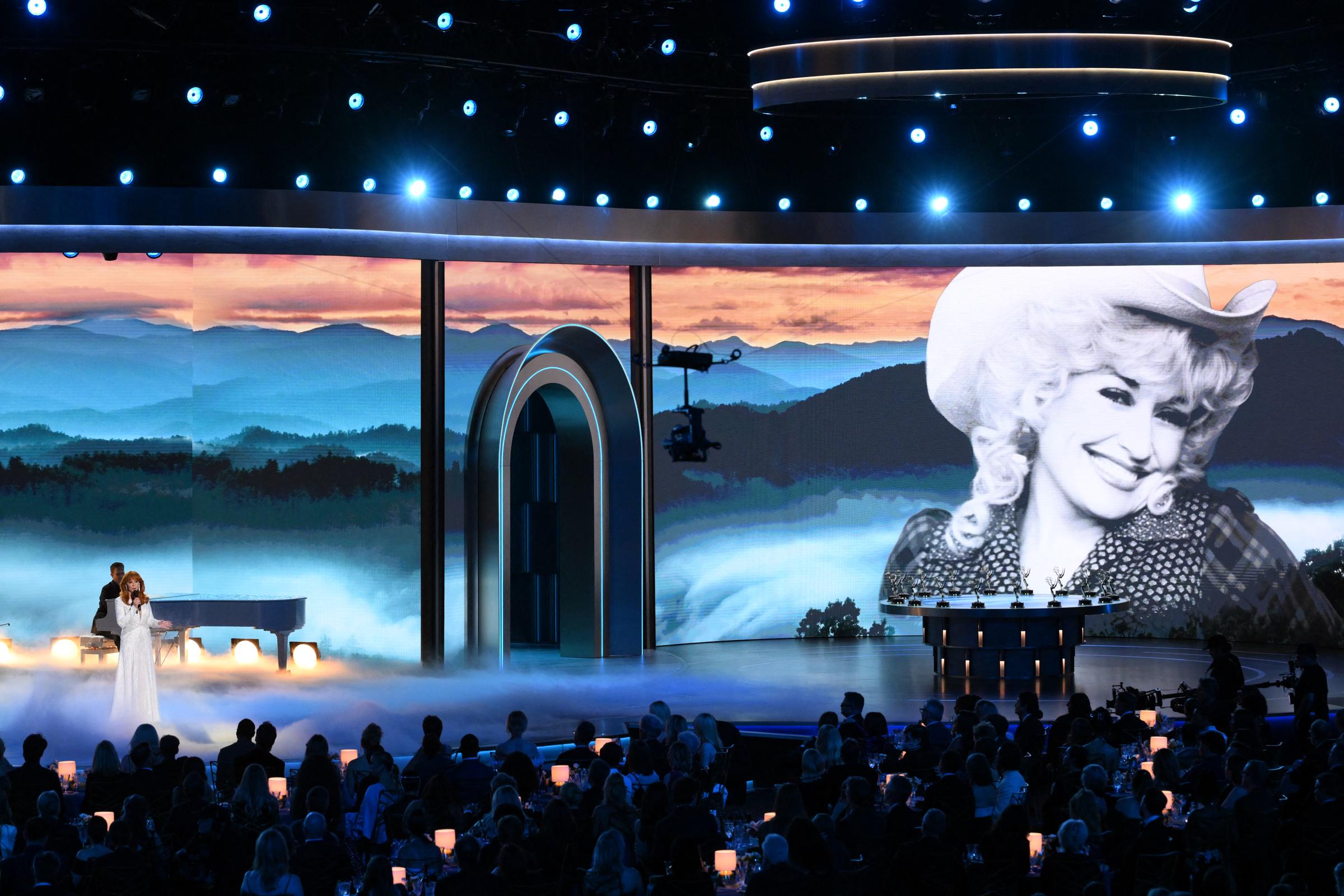 Reba McEntire performs onstage during the 78th Primetime Emmy Awards at Peacock Theater on September 14, 2026 in Los Angeles, California. | Source: Getty Images