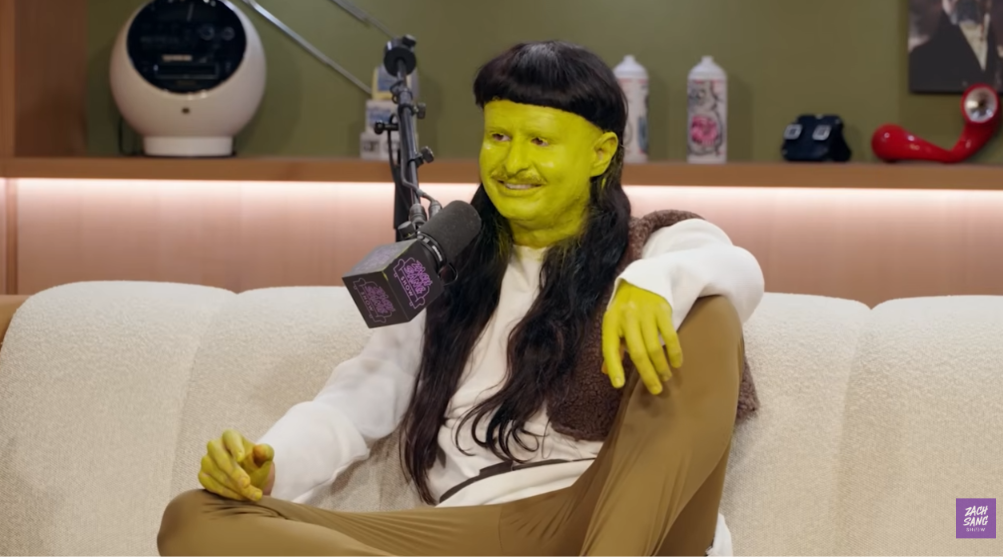 Oliver Tree during his April 2026 appearance on "The Zach Sang Show." | Source: YouTube/Zach Sang Show