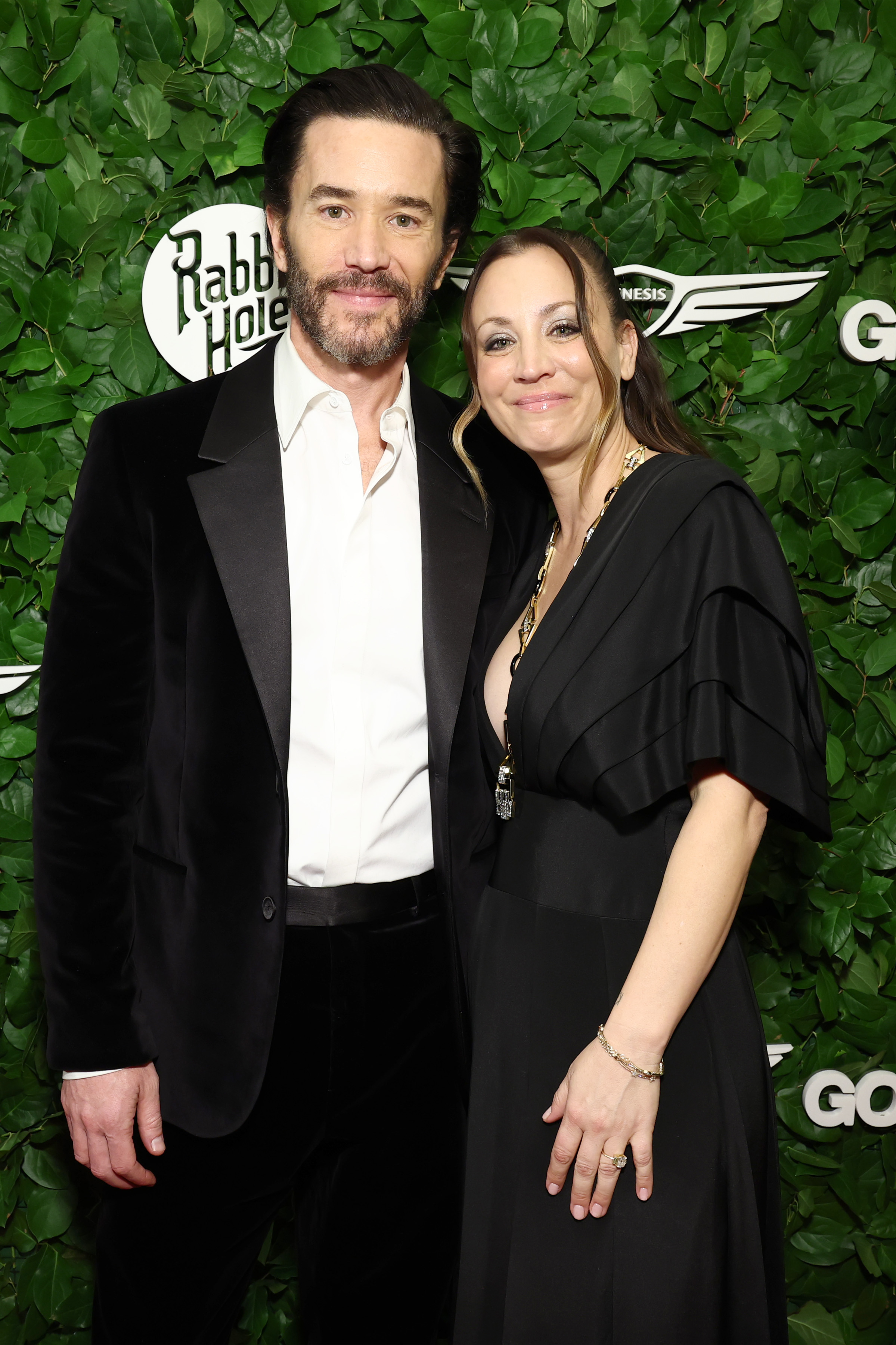 Tom Pelphrey and Kaley Cuoco attend The Gotham Awards at Cipriani Wall Street on December 1, 2025 in New York City. | Source: Getty Images