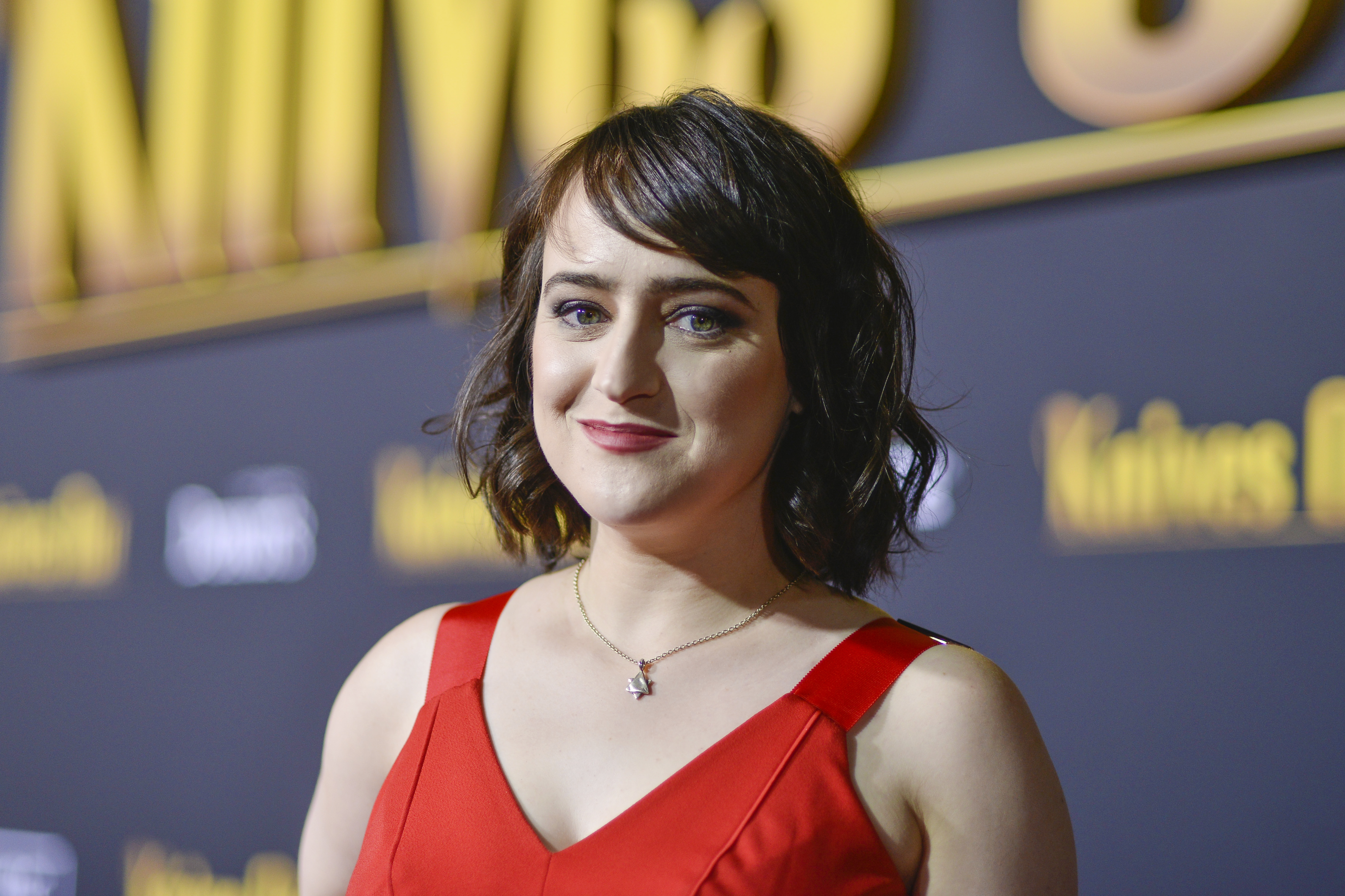 Mara Wilson arrives at the Premiere of Lionsgate's 'Knives Out' at Regency Village Theatre on November 14, 2019 in Westwood, California. | Source: Getty Images