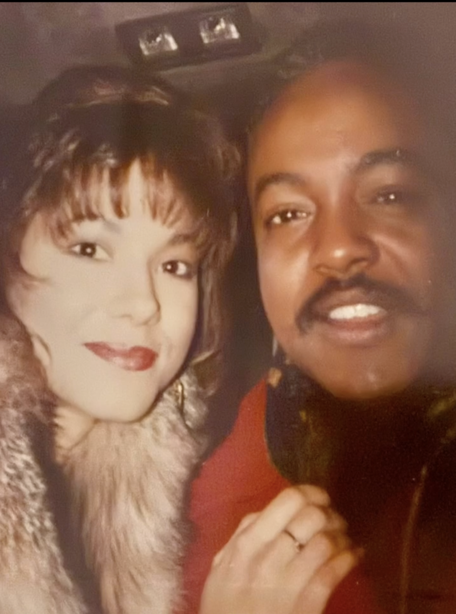Whatever transpired between Angela and Peabo most likely ended amicably for her to speak about him with such fond words. In this photo, they posed goofily together in a photo taken from a tribute reel shared to social media on June 2, 2026 | Source: Facebook/Angela Thigpen