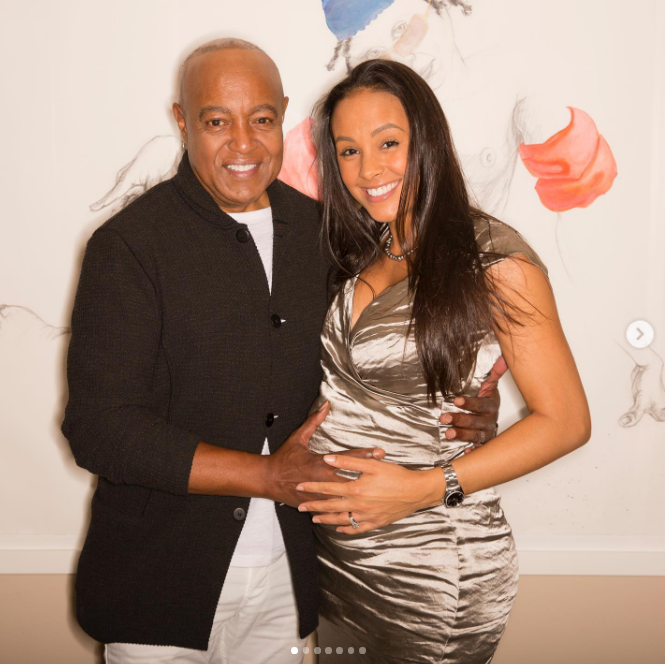 Tanya Boniface became the most important woman in his life as they prepared to welcome a new chapter together. In this photo, she posed while pregnant with their son for a picture shared to social media on June 21, 2020 | Source: Instagram/tanyabryson411