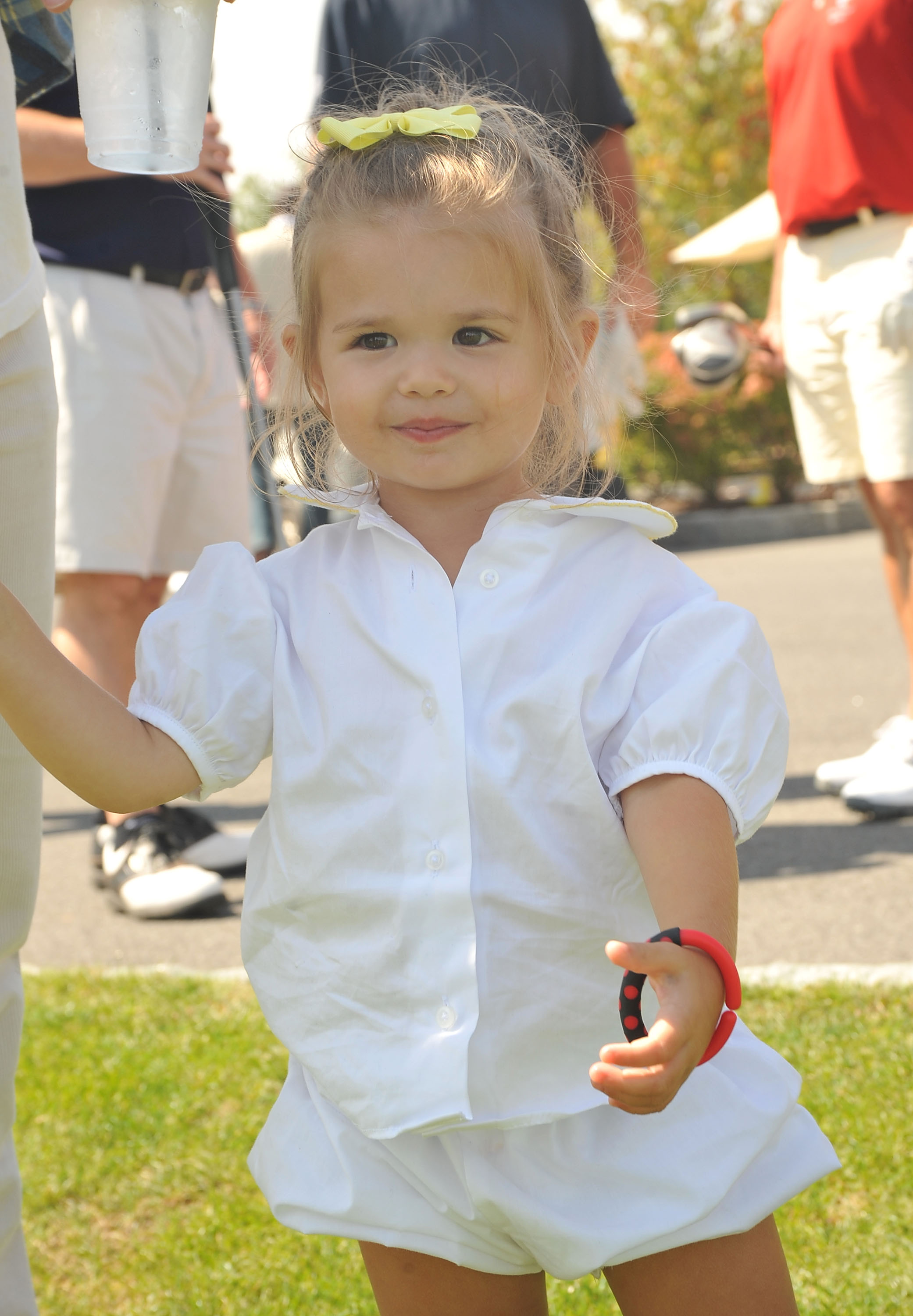 There were moments where Kai Trump's hair looked brighter than others as she grew up. In this photo, she can be seen attending the 3rd annual Eric Trump Foundation Golf Invitational at the Trump National Golf Club Westchester on September 15, 2009, in Briarcliff Manor, New York.