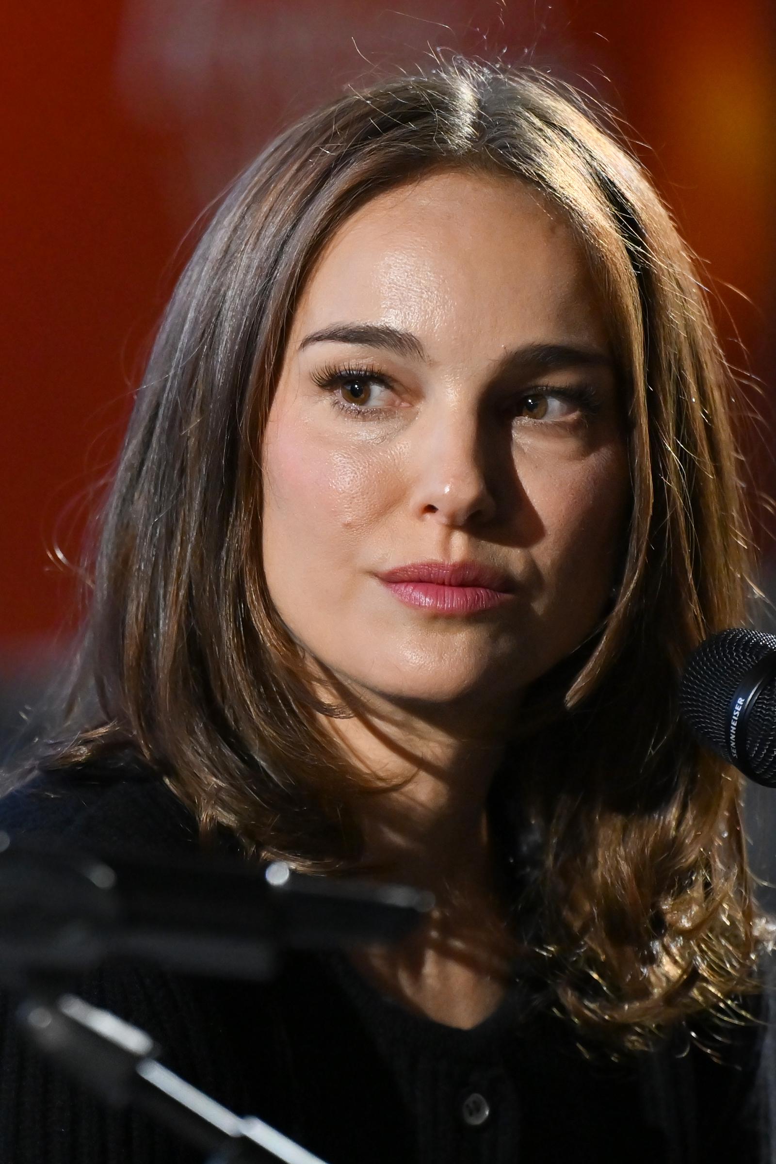Natalie Portman attends the Natalie Portman's Master Class during the 17th Film Festival Lumiere on October 14, 2025 in Lyon, France. | Source: Getty Images