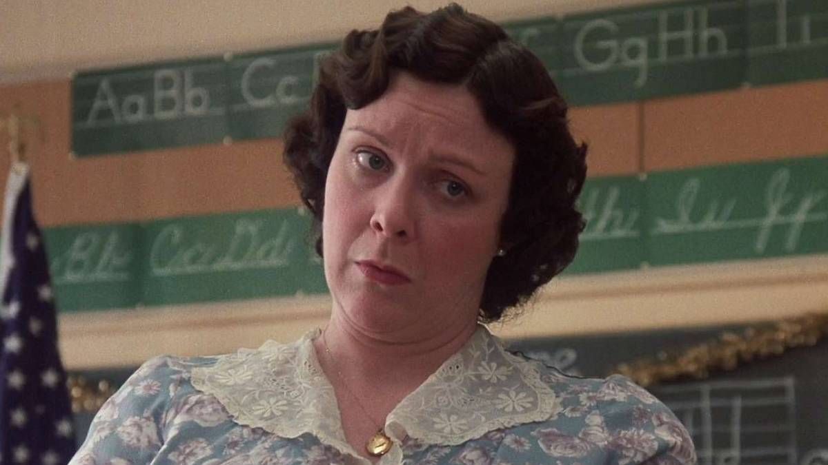 Tedde Moore as Miss Shields in "A Christmas Story" (1983) | Source: X/CBR