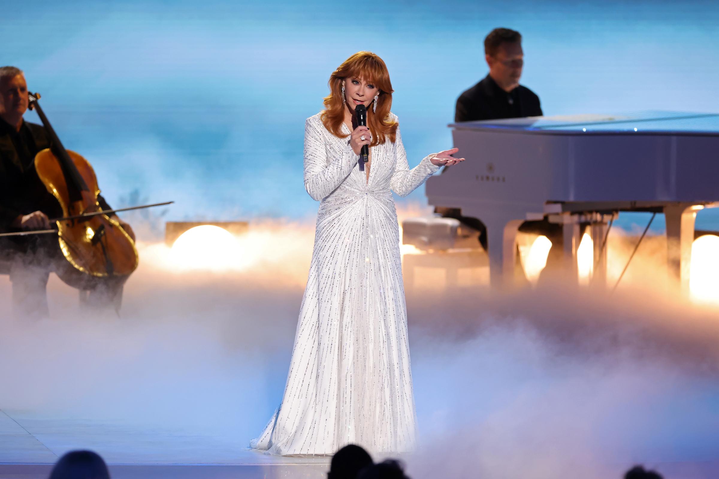 Reba McEntire performs onstage during the 78th Primetime Emmy Awards at Peacock Theater on September 14, 2026 in Los Angeles, California. | Source: Getty Images