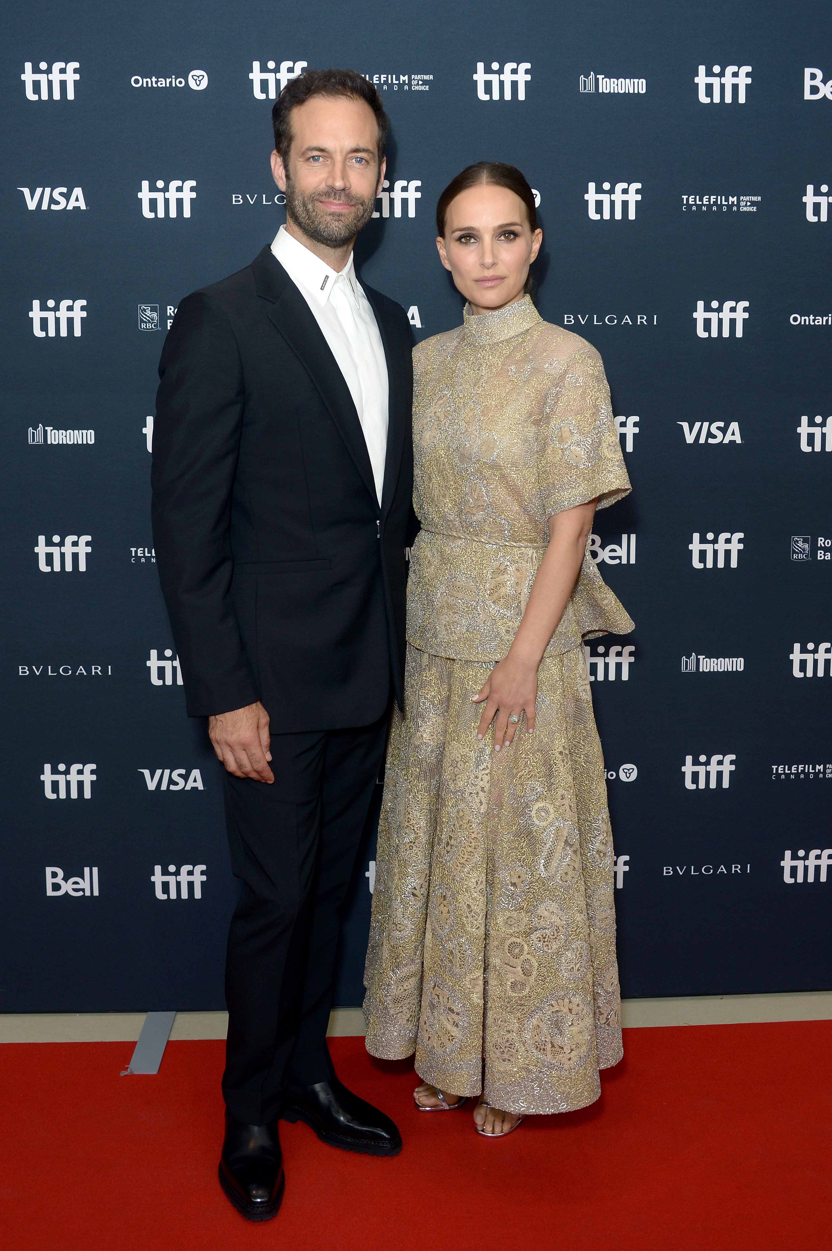 Benjamin Millepied and Natalie Portman attends the "Carmen" Premiere during the 2022 Toronto International Film Festival at TIFF Bell Lightbox on September 11, 2022 in Toronto, Ontario. | Source: Getty Images