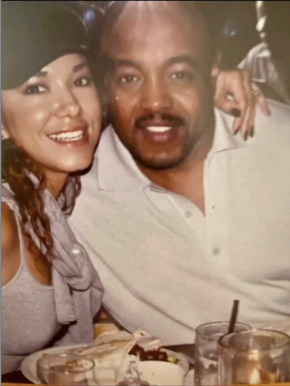 Angela Thigpen was the next woman Peabo Bryson was connected to, according to public records. On this occasion, she and the late artist hugged for a vintage portrait taken from a tribute reel shared to social media on June 2, 2026 | Source: Facebook/Angela Thigpen