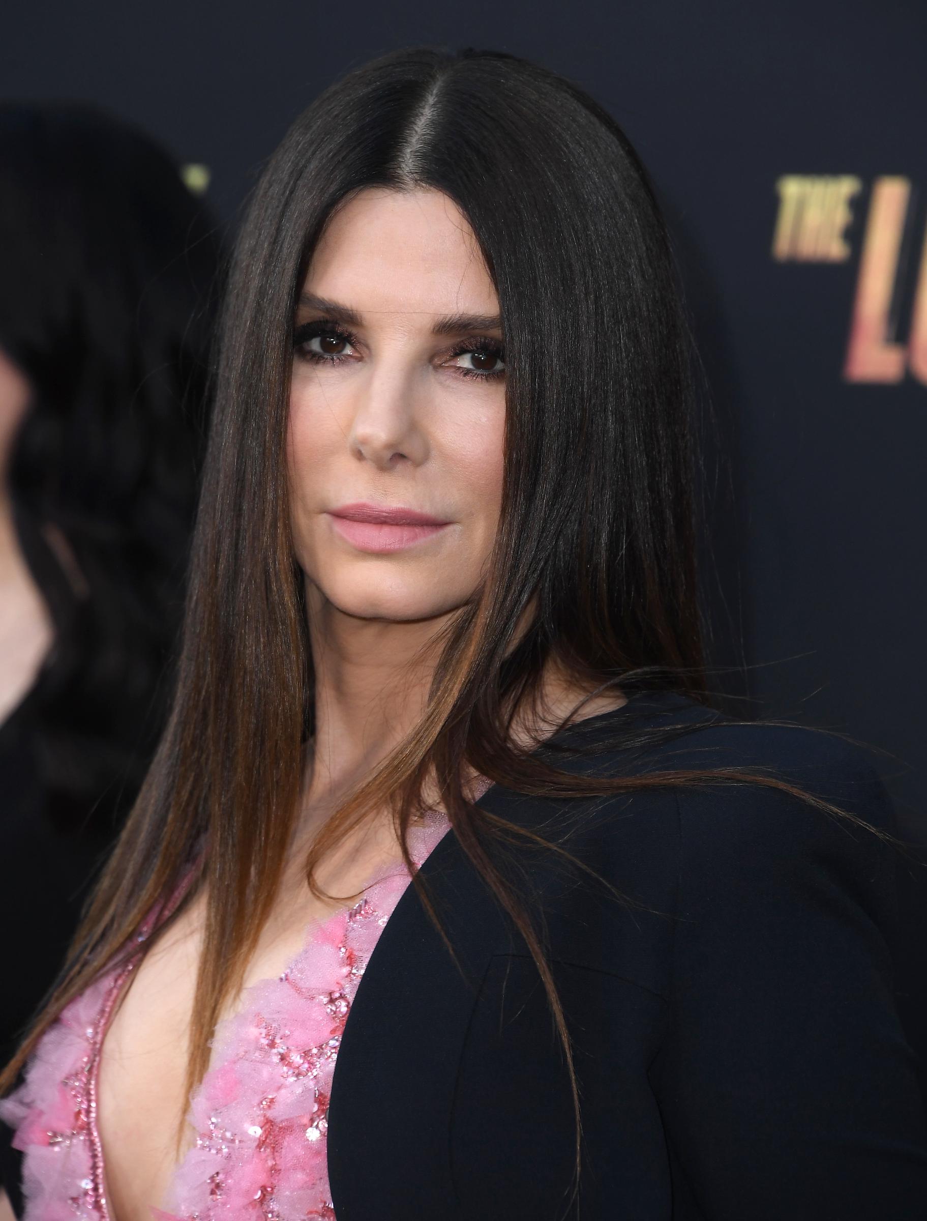 Sandra Bullock arrives at the Los Angeles Premiere Of Paramount Pictures' "The Lost City" at Regency Village Theatre on March 21, 2022 in California. | Source: Getty Images