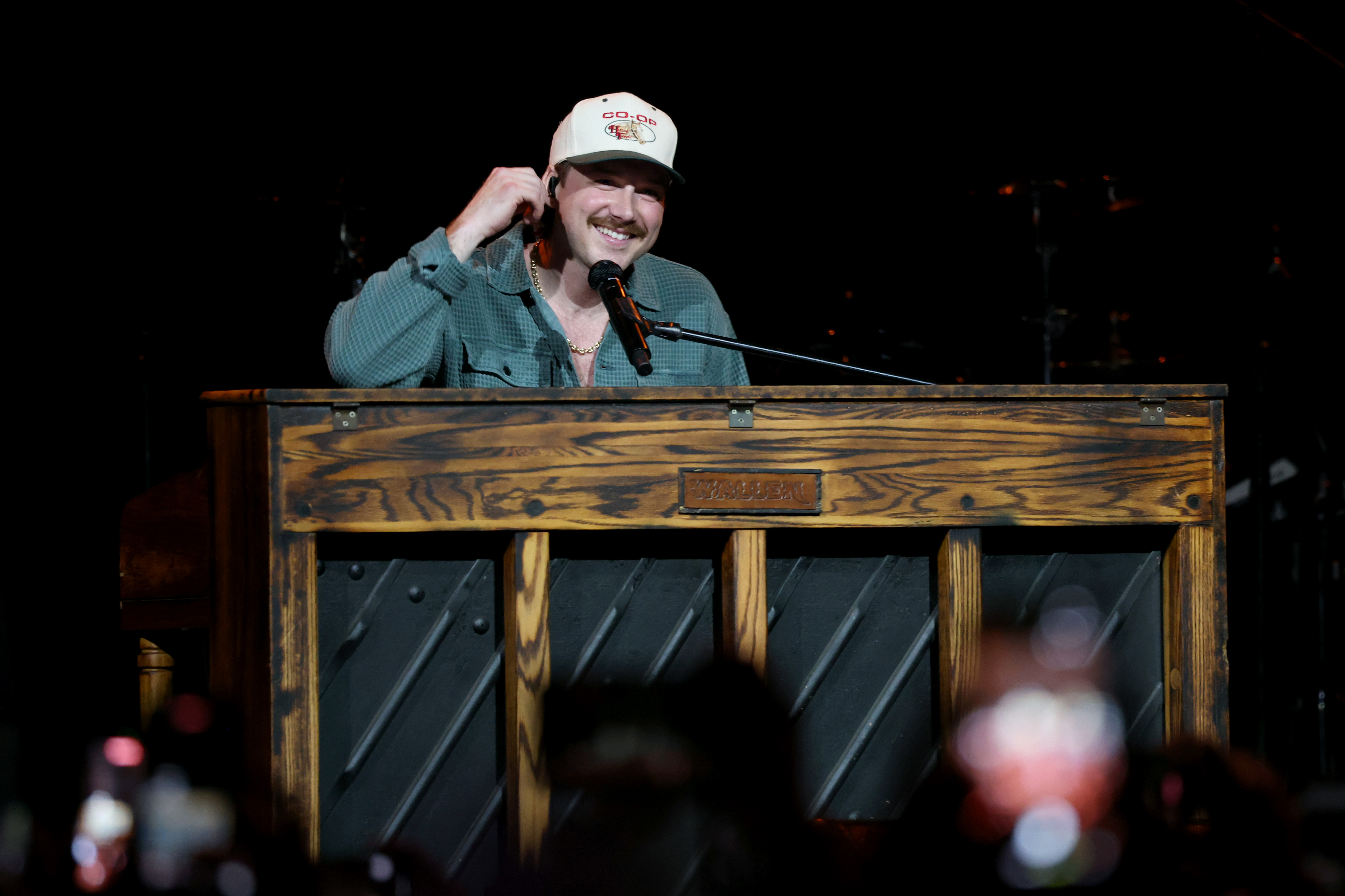 Morgan Wallen performs onstage to celebrate the launch of the new exclusive SiriusXM channel at The Pinnacle on April 2, 2026 in Nashville, Tennessee. | Source: Getty Images